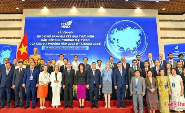 Ceremony unveils FTA Index 2025 assessing local implementation of FTAs