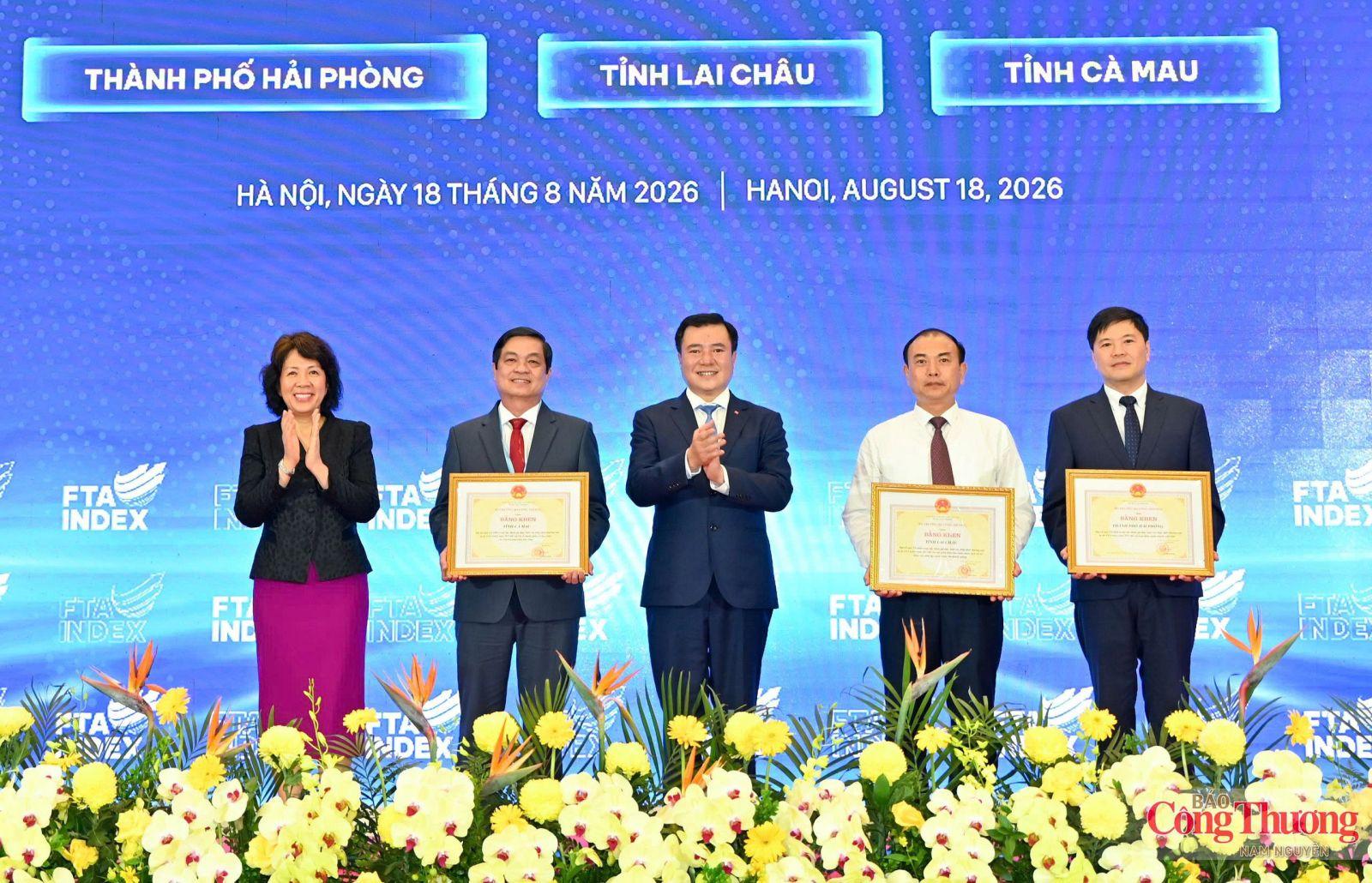Lễ công bố Bộ chỉ số đánh giá kết quả thực thi Hiệp định thương mại tự do tại các địa phương năm 2025 - FTA Index năm 2025